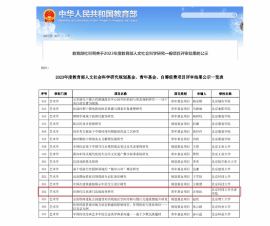 新2突破性获得教育部人文社科项目立项